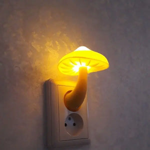 Mushroom Night Light with Sensor